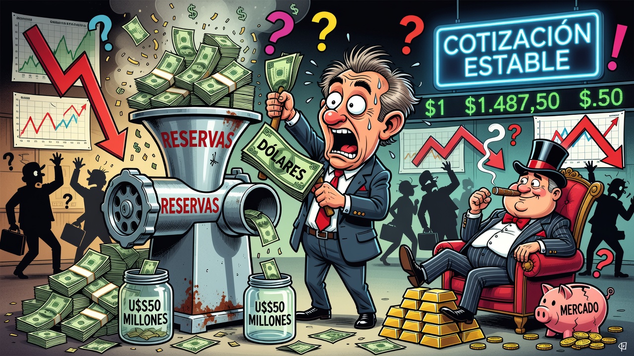 BCRA registró mayor compra de divisas del mes pero reservas cayeron u$s50 millones