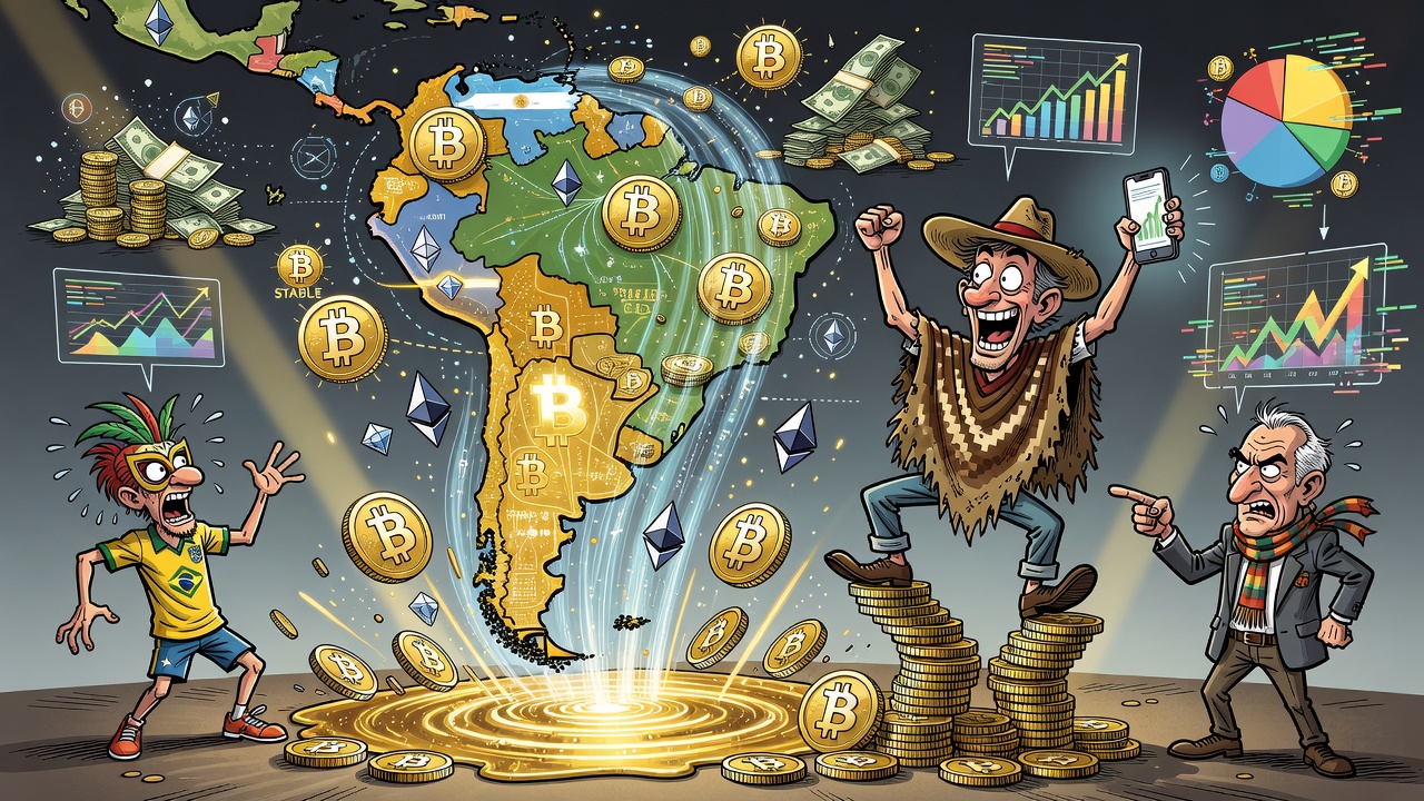 Image for Volumen crypto on-chain en LATAM creció 60% interanual y Argentina lidera en adopción
