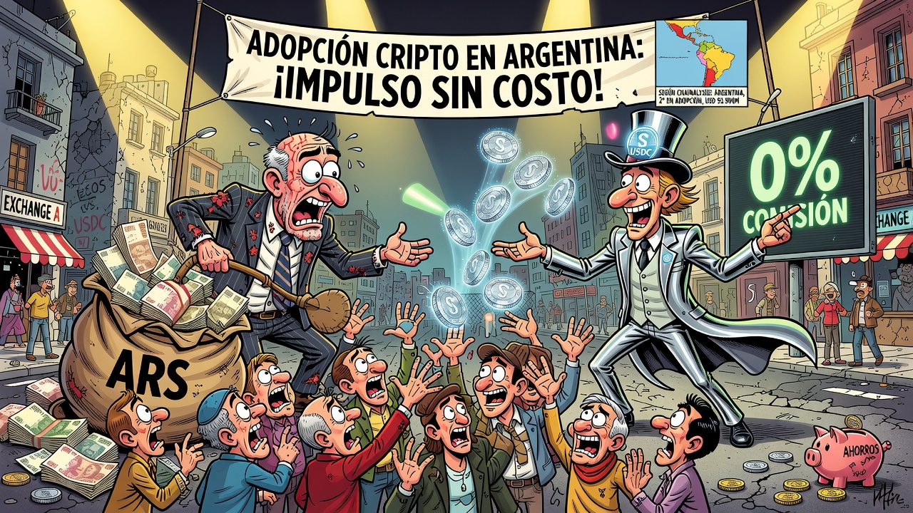 Mercuryo y LBank ofrecen compra de USDC con ARS sin comisión para impulsar adopción en Argentina
