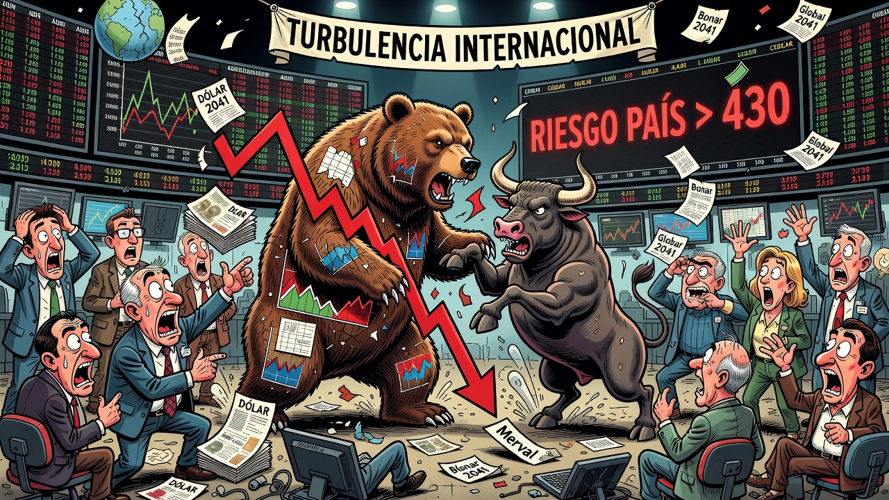 Image for El S&P Merval corrigió y los bonos en dólares cerraron con pérdidas