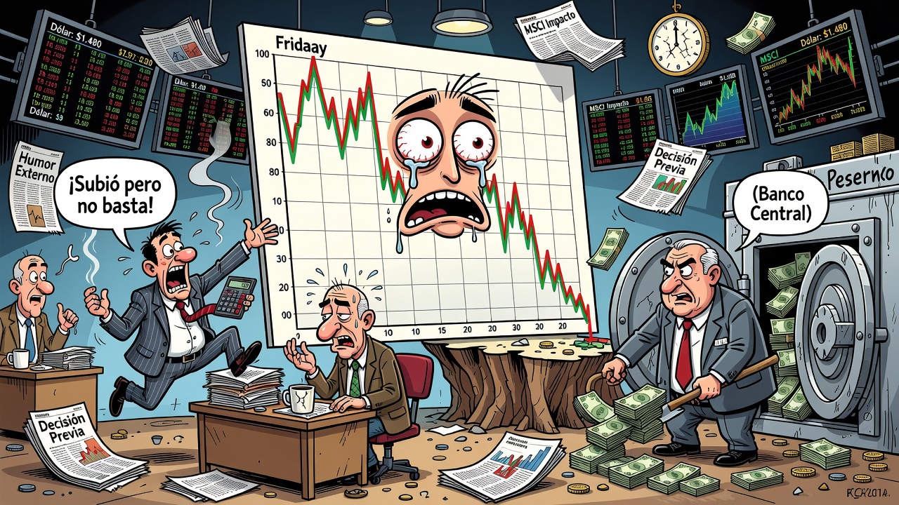 Acciones repuntaron el viernes pero no revirtieron la caída semanal