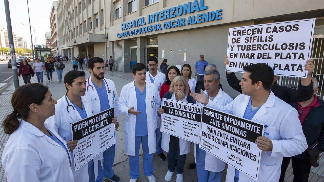 Crecen en Mar del Plata los casos de sífilis y tuberculosis: piden no demorar la consulta