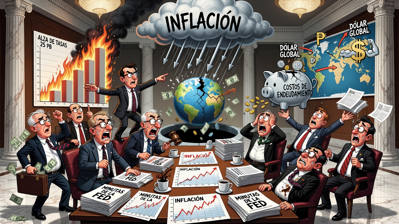 Minutas de la Fed revelan divisiones hawkish sobre tasas e inflación