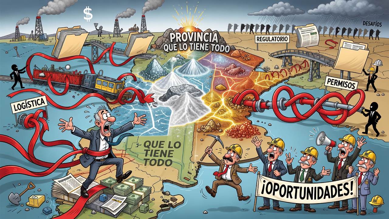 Image for RIGI, cuellos de botella y la provincia que “lo tiene todo”: el mapa minero previo a Argentina Mining Norte 2026