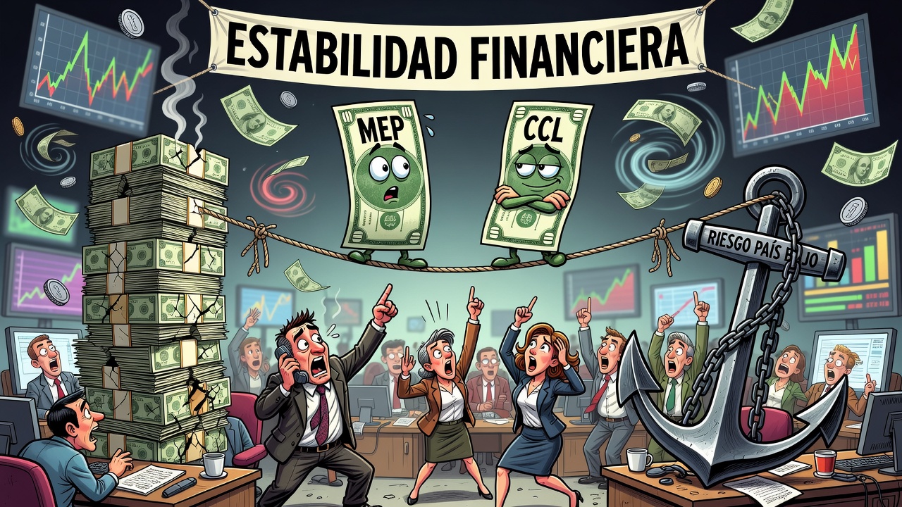Image for Dólar MEP y Contado con Liquidación operan estables