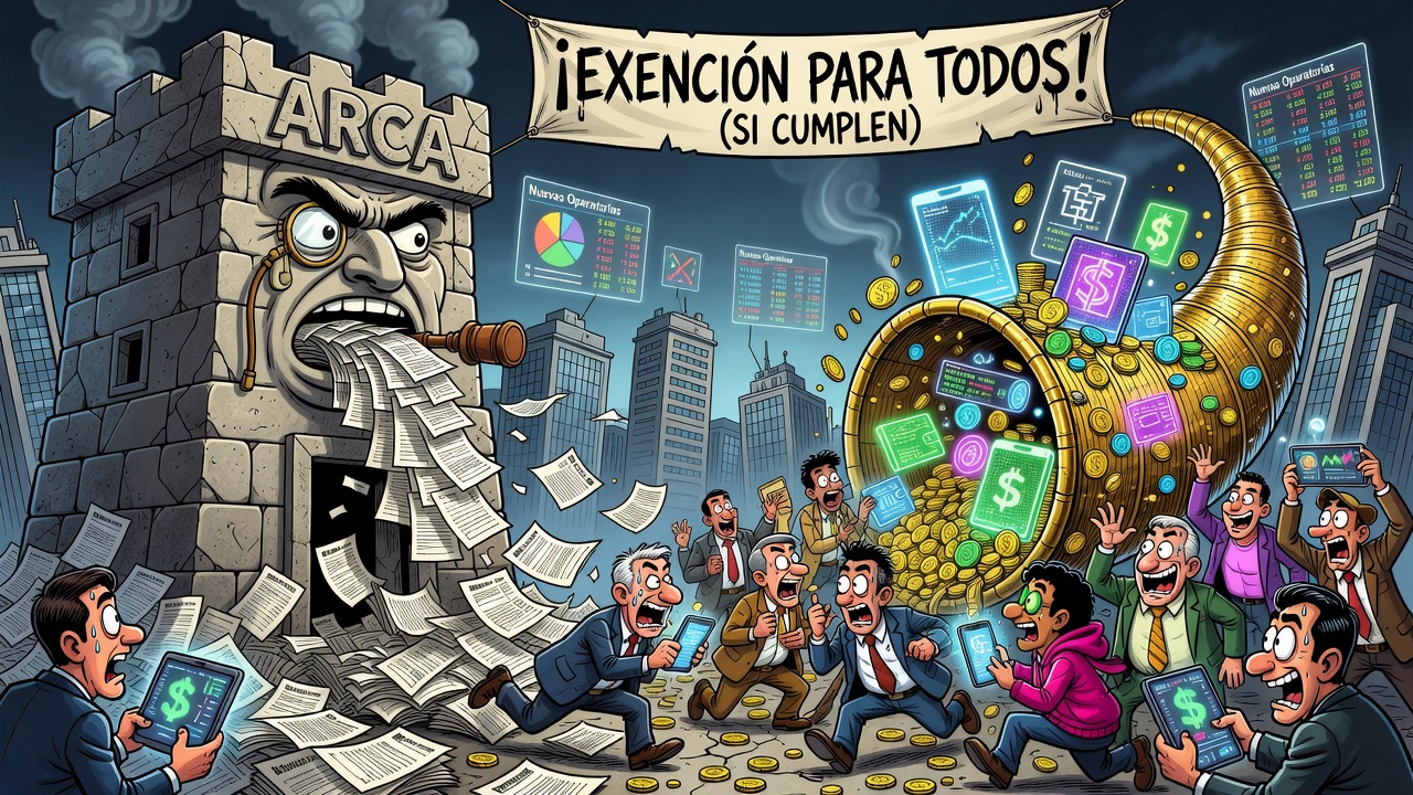 Image for ARCA reglamenta ampliación de exención en el Impuesto al Cheque para billeteras y criptoactivos