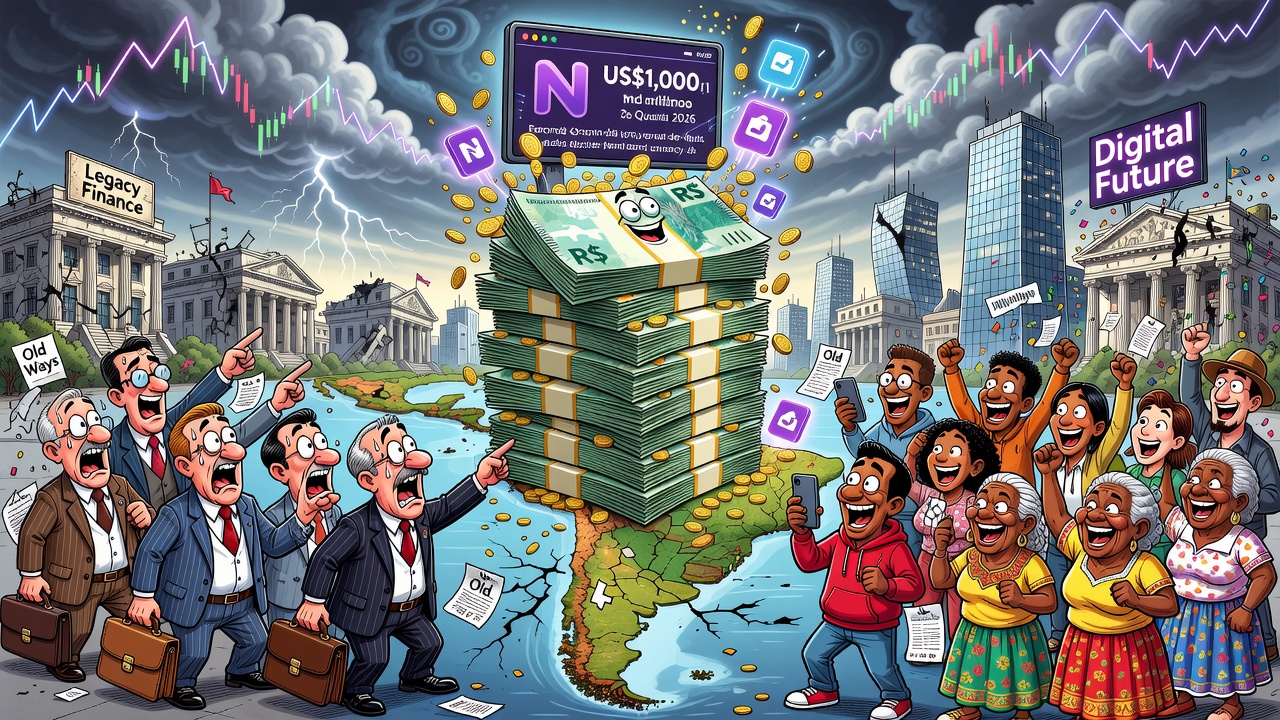 Nubank superó los US$ 1.000 millones de ganancia trimestral