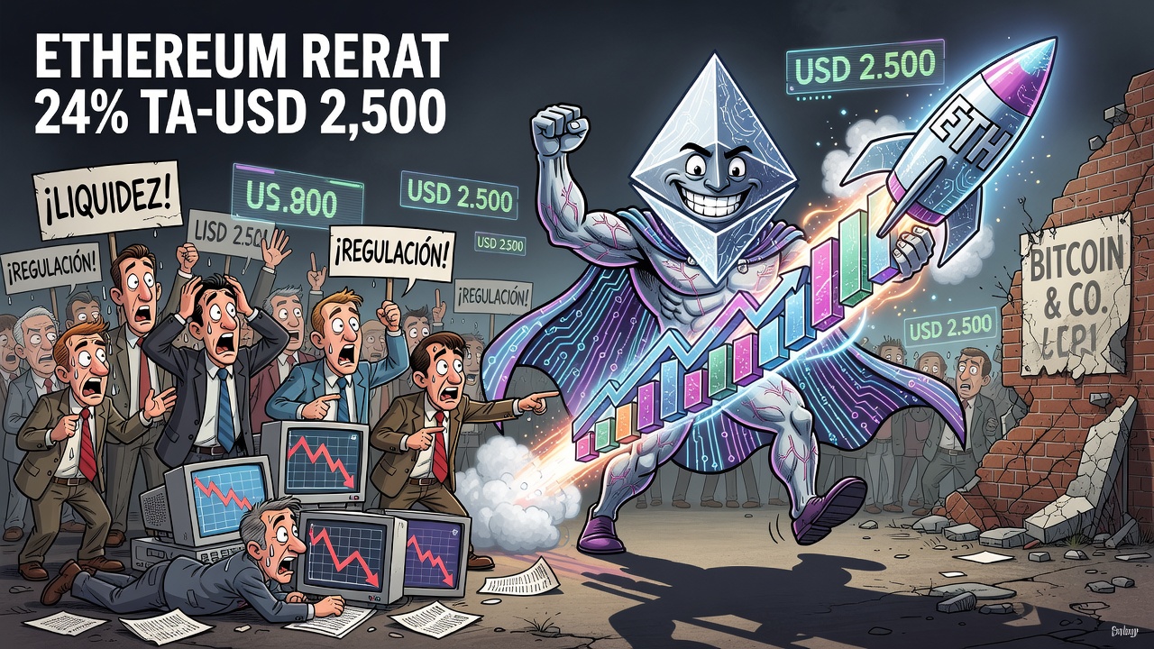 Image for Ethereum sube 24% en una semana y apunta a los USD 2.500