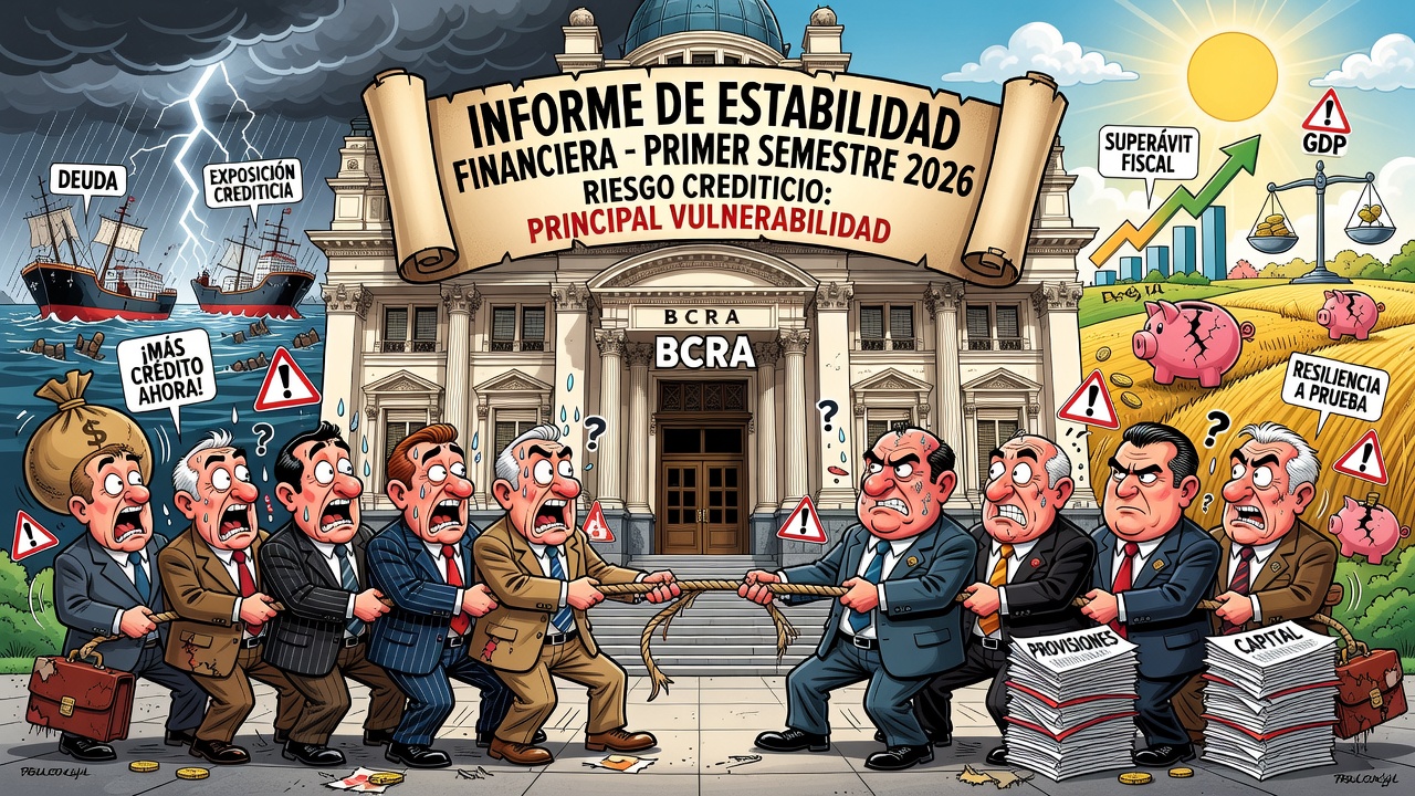 Image for BCRA publicó el Informe de Estabilidad Financiera del primer semestre 2026