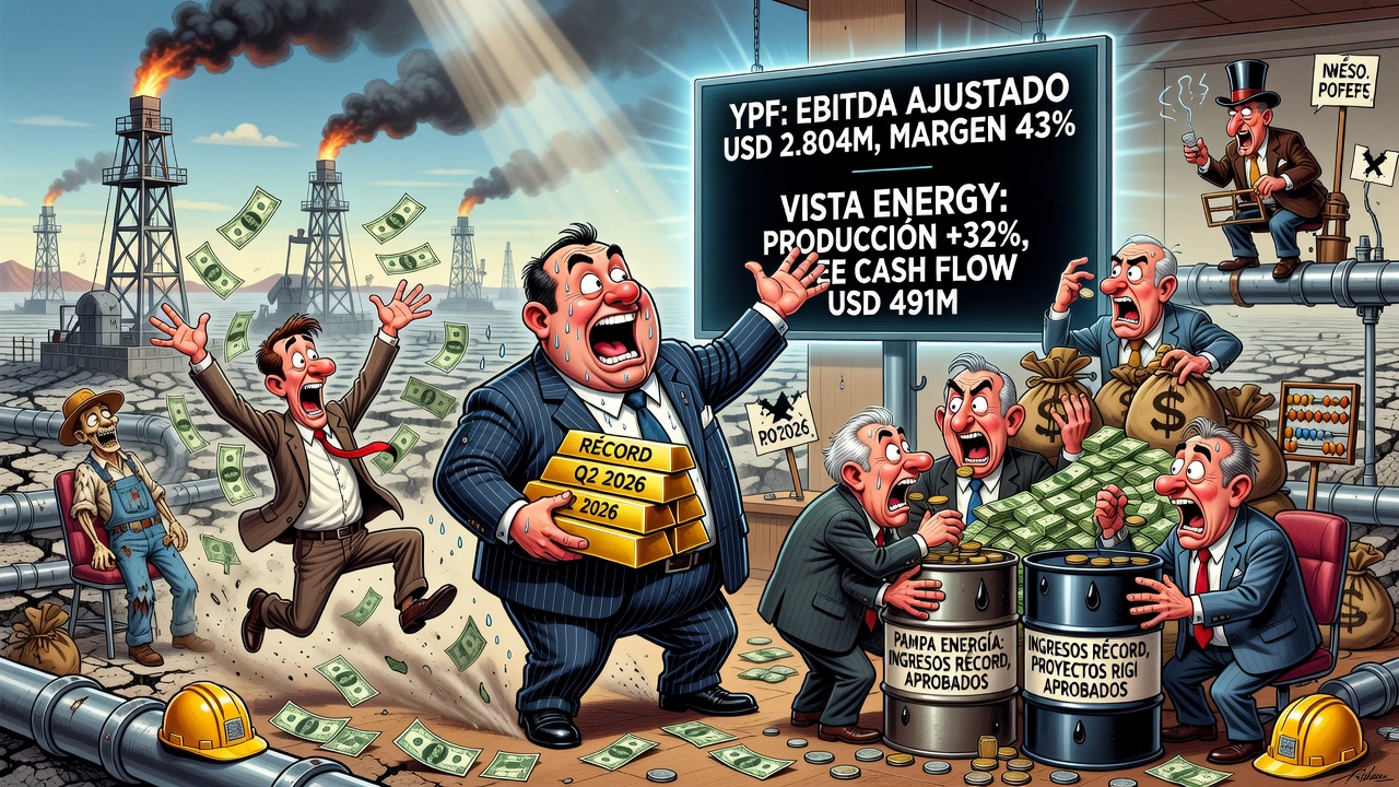 Empresas de Vaca Muerta reportan balances récord en el segundo trimestre de 2026
