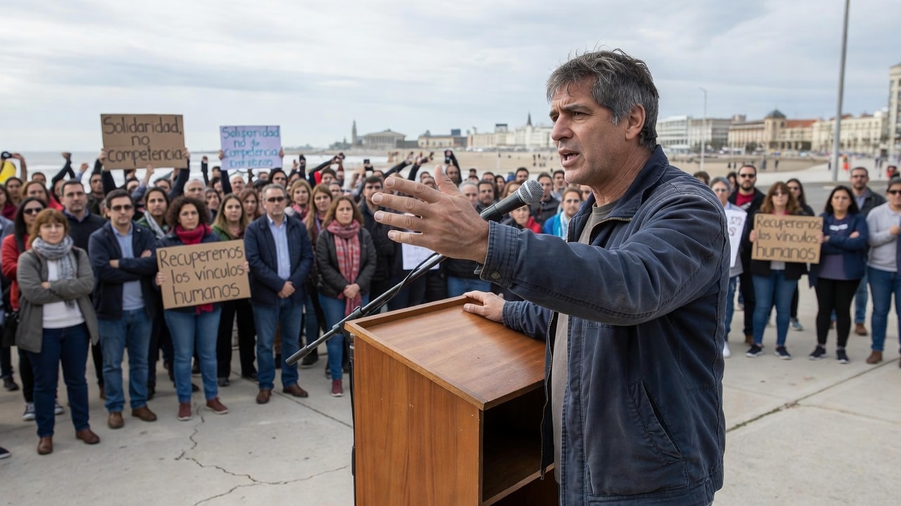 Juanjo Lakonich cuestionó al modelo neoliberal y llamó a recuperar los vínculos humanos