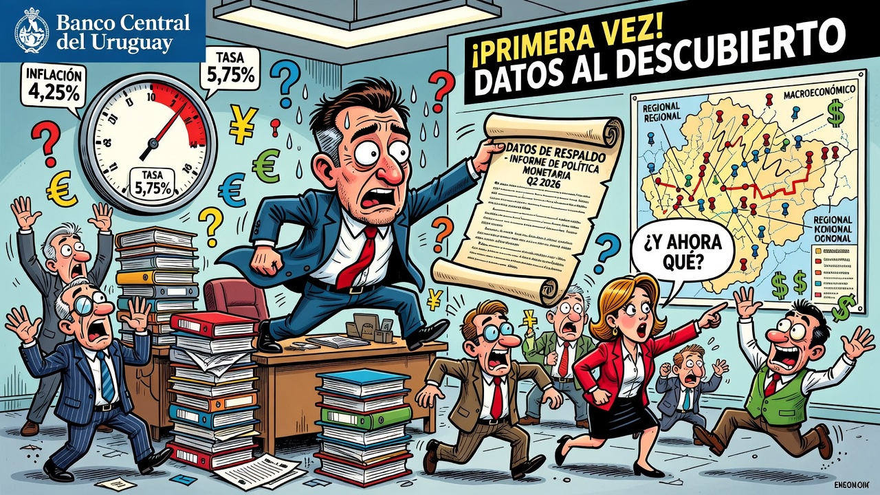 BCU publica por primera vez datos de respaldo al Informe de Política Monetaria