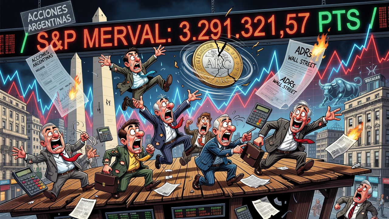 El S&P Merval se ubica en 3.291.321 puntos según última actualización