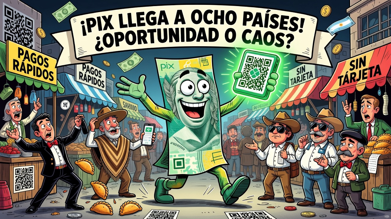 Image for Pix de Brasil ahora se acepta en comercios de Argentina y otros siete países