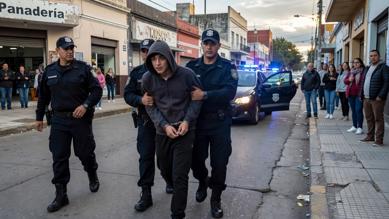 Detuvieron a un adolescente armado en Mar del Plata bajo el nuevo régimen penal juvenil