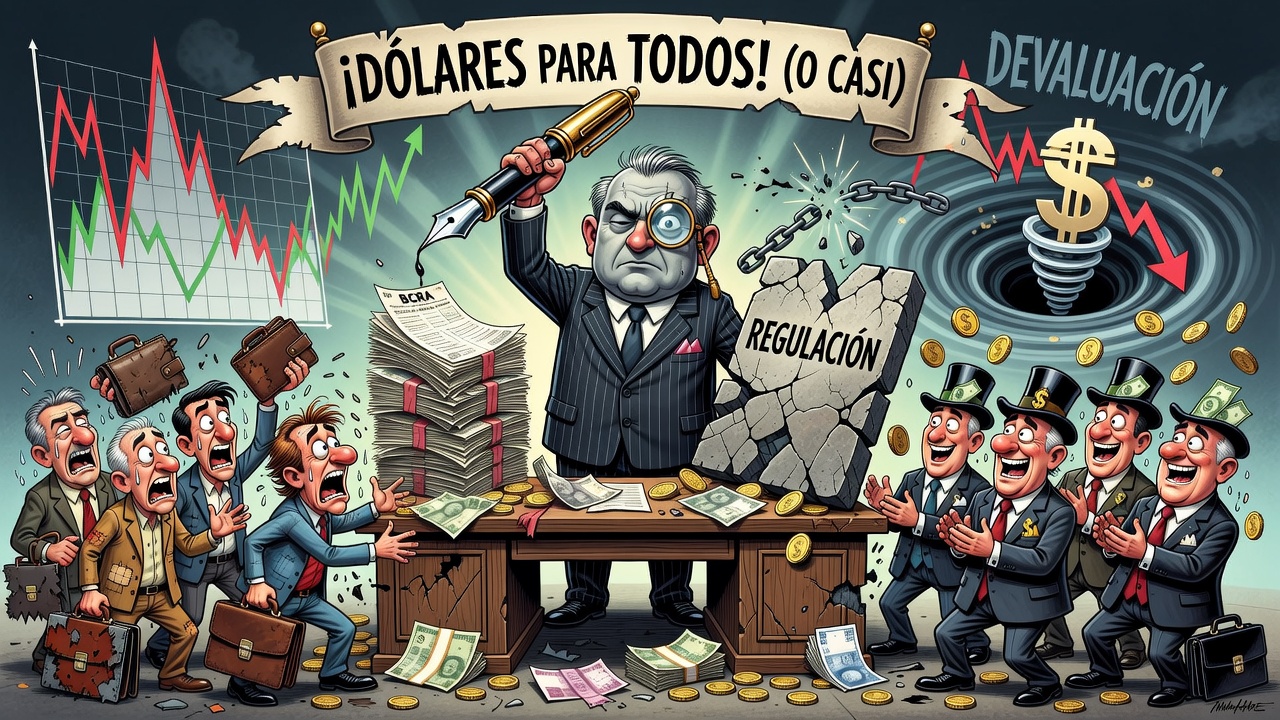 Image for BCRA eliminó regulación que limitaba créditos en dólares