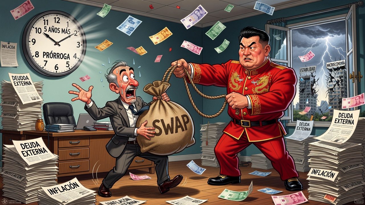 Image for Gobierno prolongó por cinco años swap de monedas con China