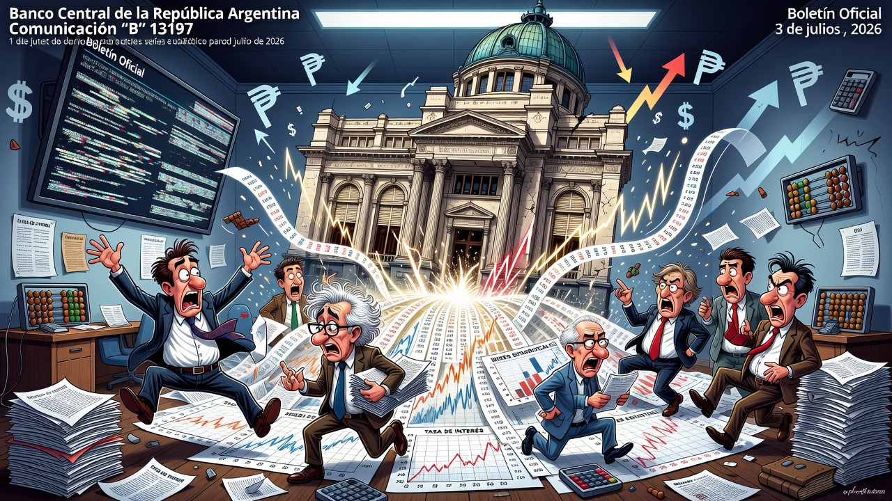 Image for BCRA emitió la Comunicación B 13197 sobre series estadísticas de tasas de interés