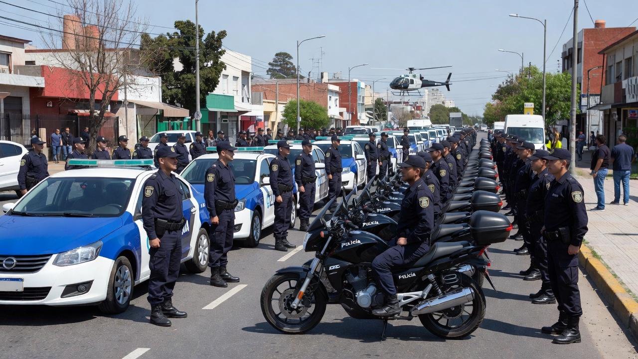 Ya están operativos 50 nuevos patrulleros, 36 motos y 170 efectivos para reforzar la seguridad en Mar del Plata