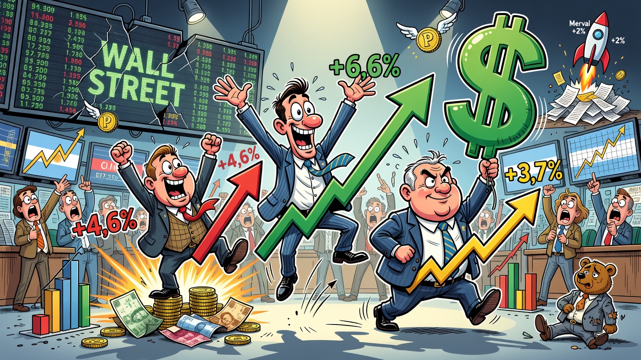 Image for ADRs de bancos argentinos lideran alzas de hasta 7% en Wall Street