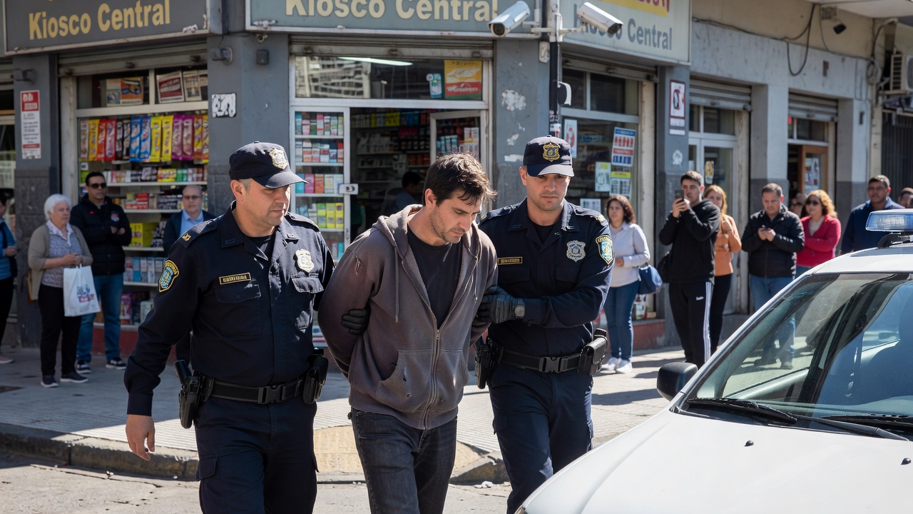 Detuvieron a un asaltante serial de kioscos en Mar del Plata