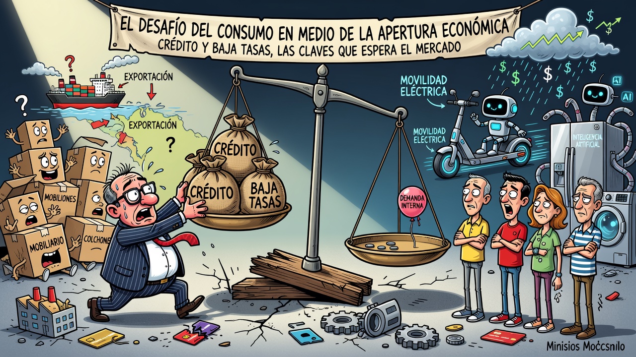 El desafío del consumo en medio de la apertura económica: el crédito y la baja de tasas, las claves que espera el mercado de bienes durables