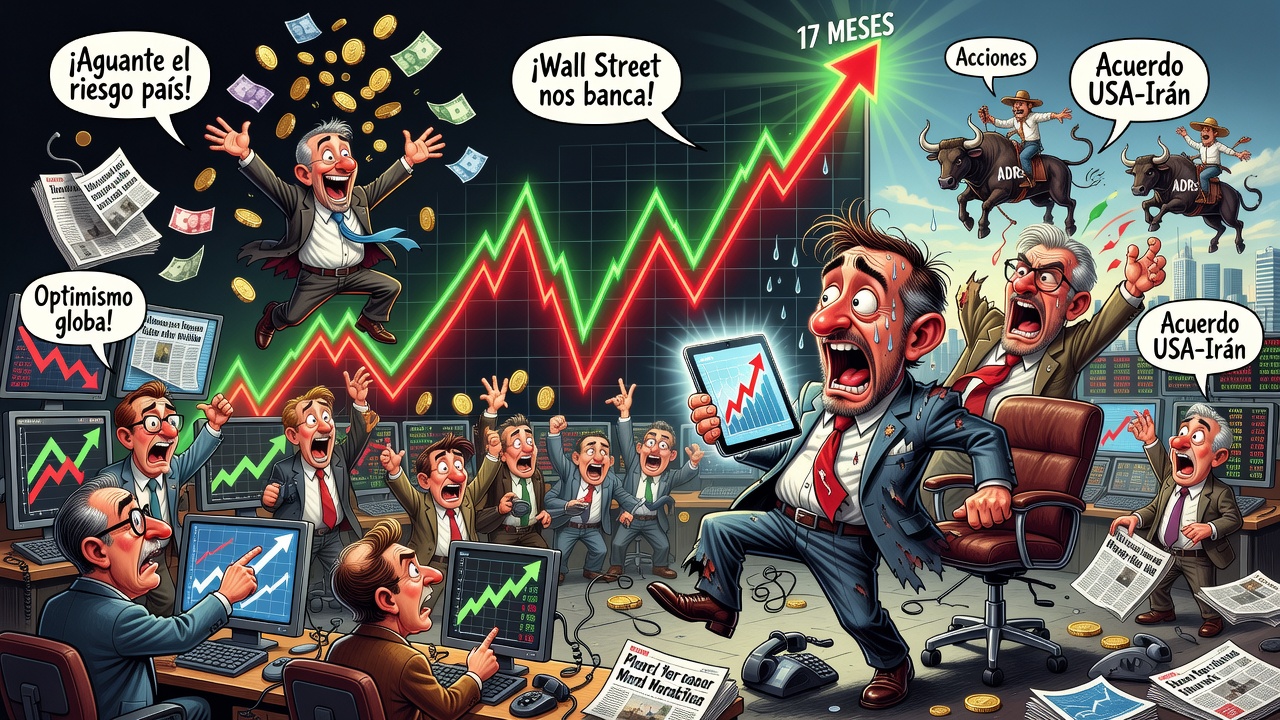 Image for S&P Merval tocó máximo de 17 meses en medio de alzas en acciones argentinas