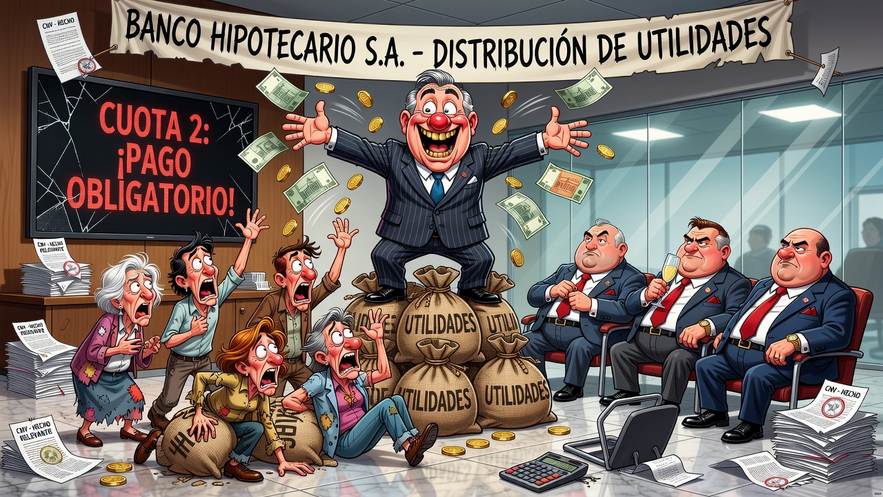 Image for Banco Hipotecario distribuye utilidades y anuncia pago de cuota