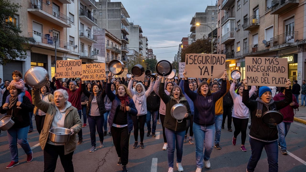 Convocan a un cacerolazo en Mar del Plata para reclamar medidas urgentes frente a la inseguridad