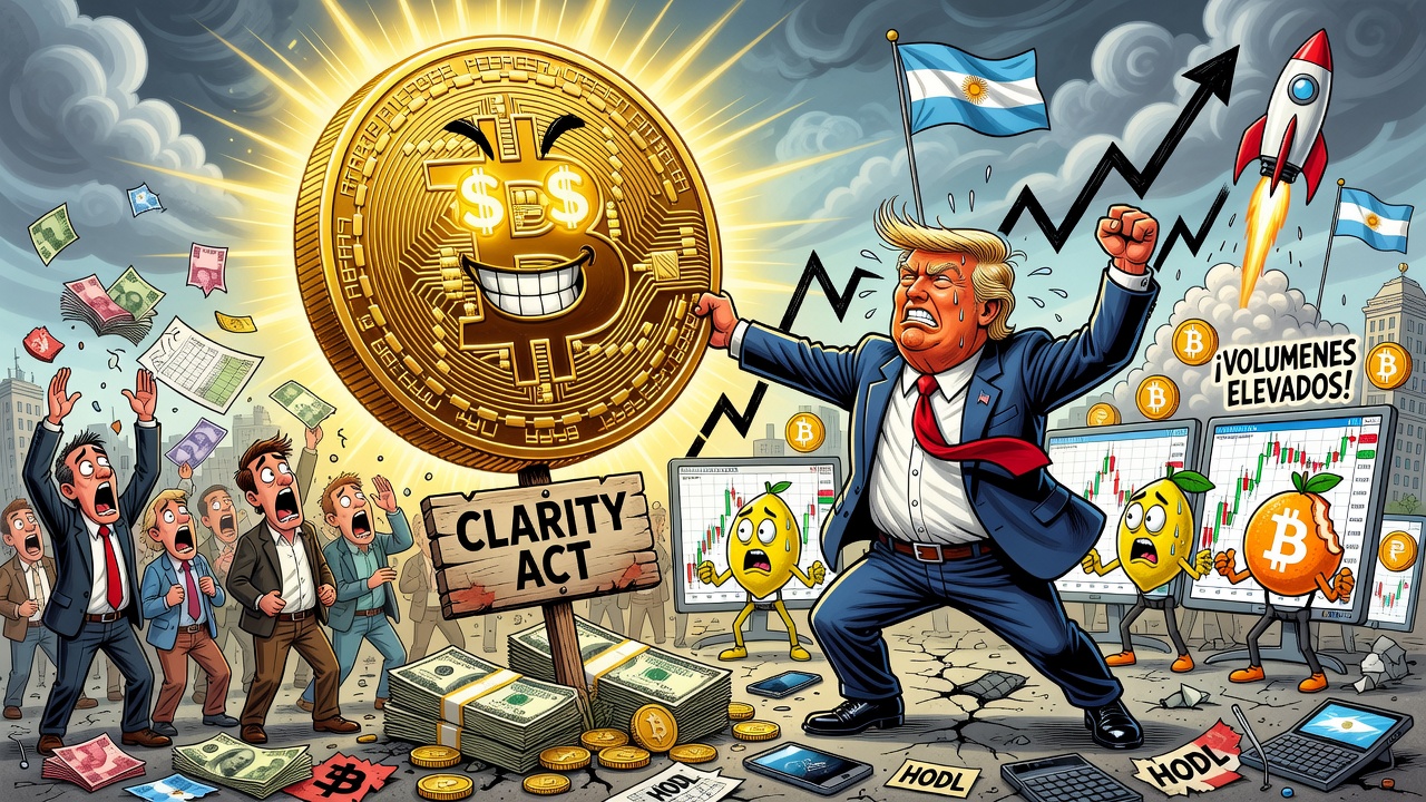 Bitcoin subió más de 24% en una semana impulsado por señales regulatorias de EE.UU.