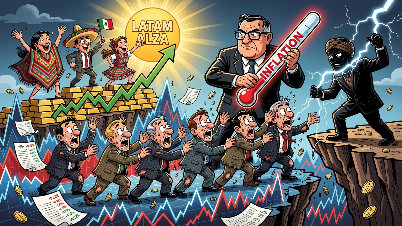 Bonos de mercados emergentes cierran la semana con Latam al alza