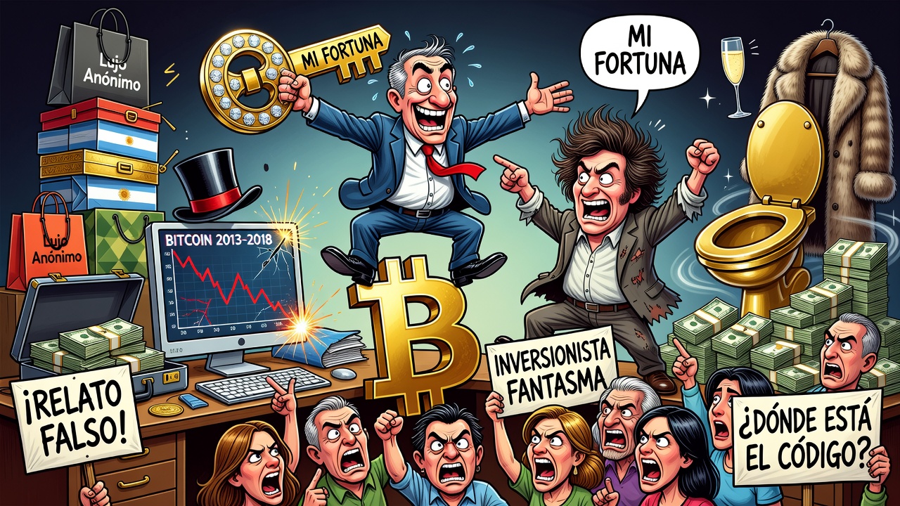 Image for Jefe de Gabinete de Milei afirma que su fortuna proviene de inversión en Bitcoin