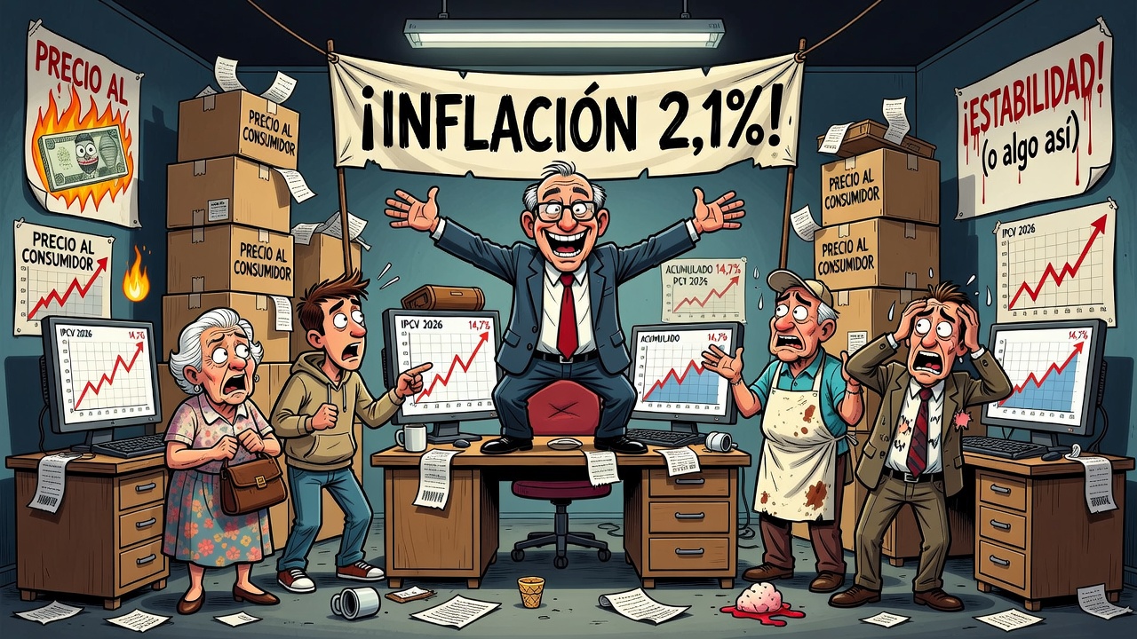 INDEC: inflación de mayo de 2026 fue del 2,1% mensual