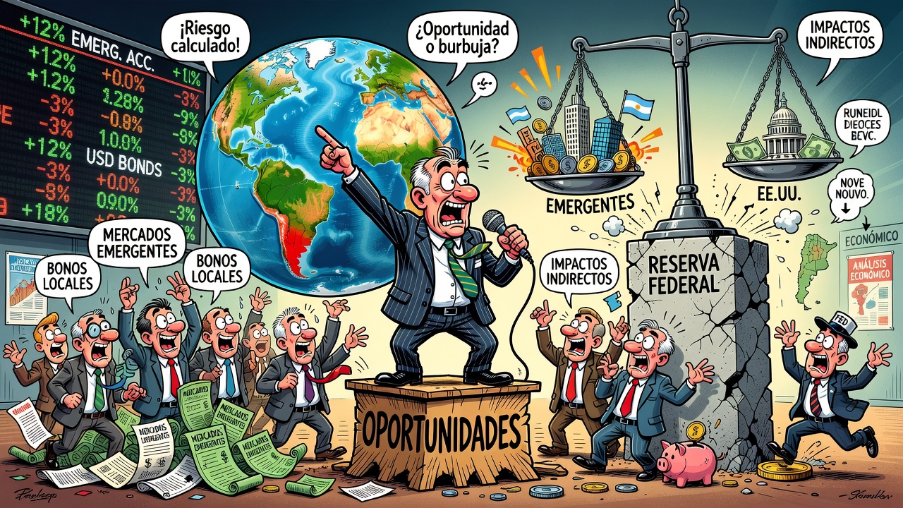 Analistas ven oportunidades en acciones y bonos de mercados emergentes
