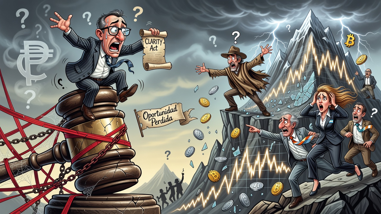 Image for Postergación de la CLARITY Act genera incertidumbre en el mercado cripto con impacto en Argentina