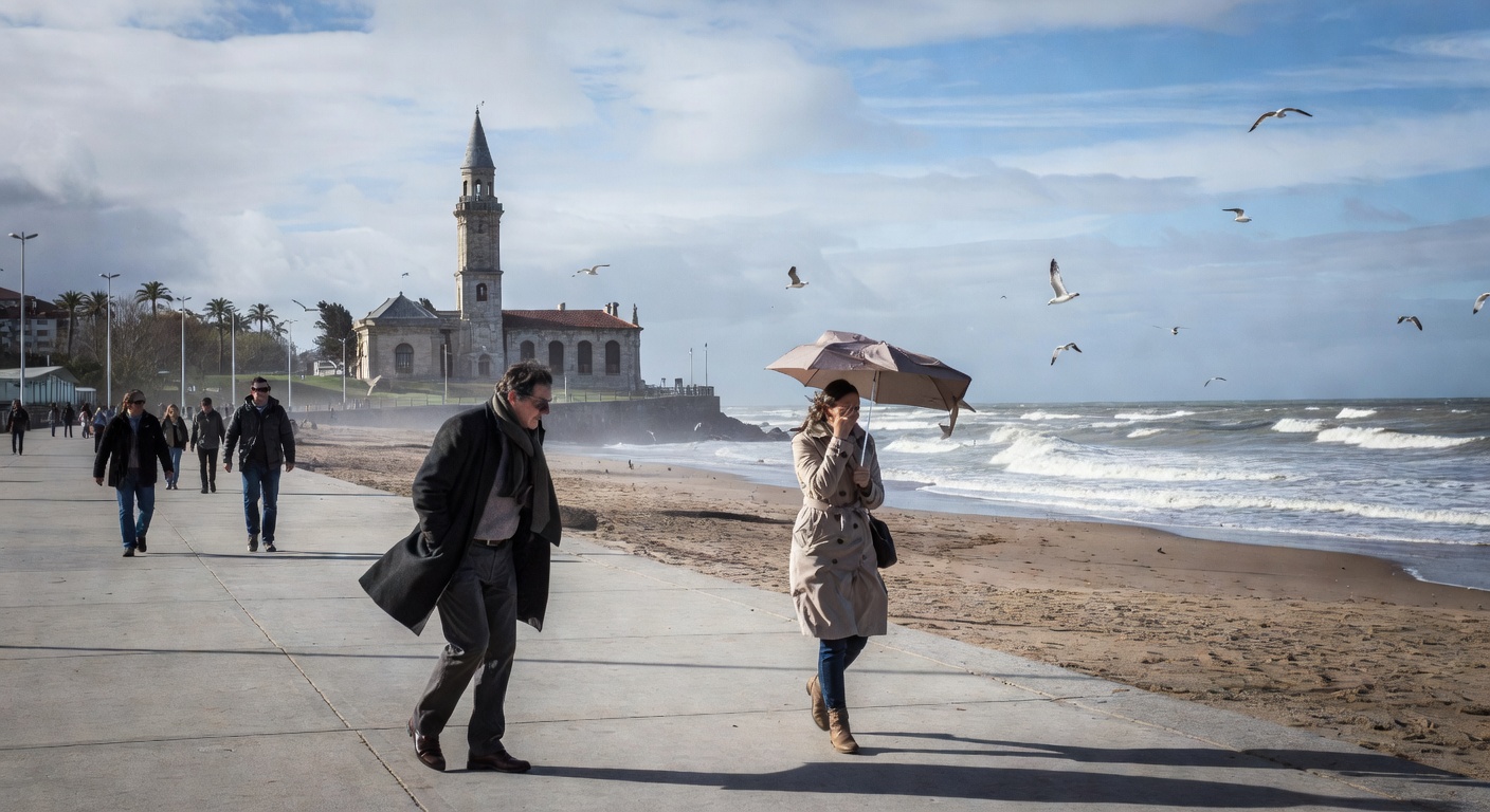 Viento molesto a la mañana, pero repunta la temperatura: el pronóstico para este lunes en Mar del Plata