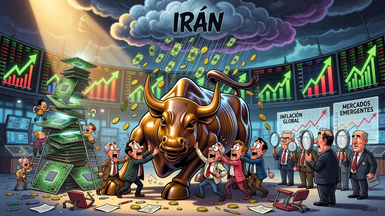 Image for Wall Street cierra al alza por impulso de semiconductores y optimismo por Irán