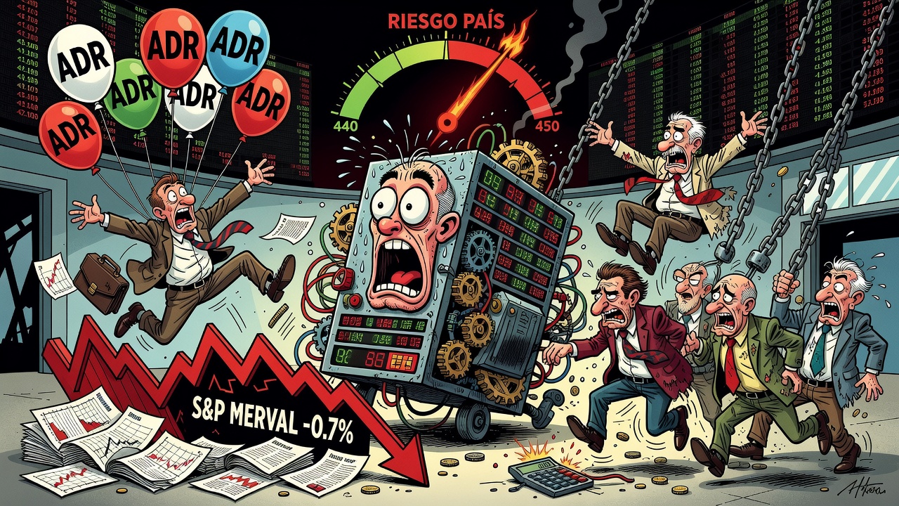 Image for Mercados: ADRs cerraron dispares, bonos bajaron y acciones argentinas con mayoría de rojos