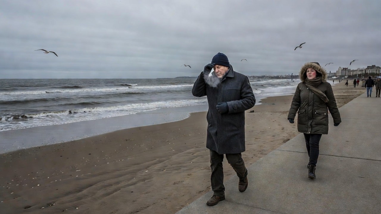 El SMN anticipa un domingo frío en Mar del Plata con temperaturas entre 5°C y 7°C