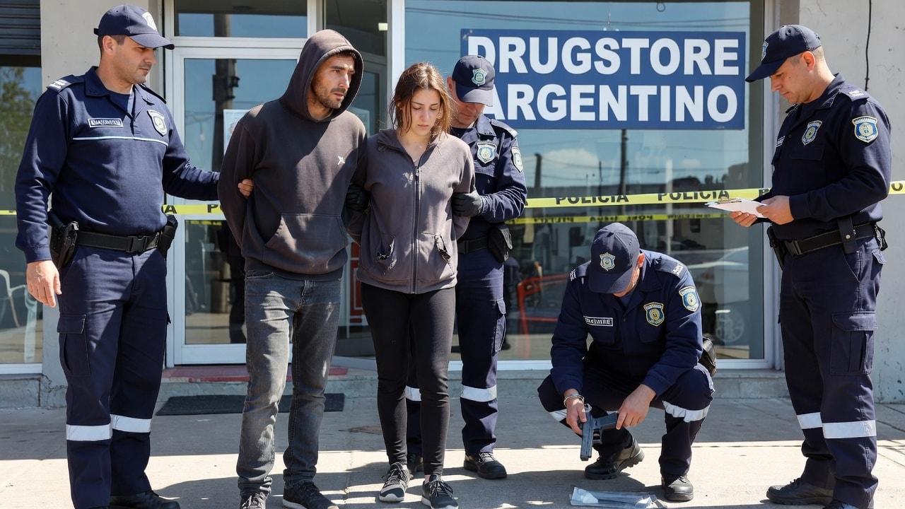 Dos aprehendidos tras robo al Drugstore Argentino en Mar del Plata