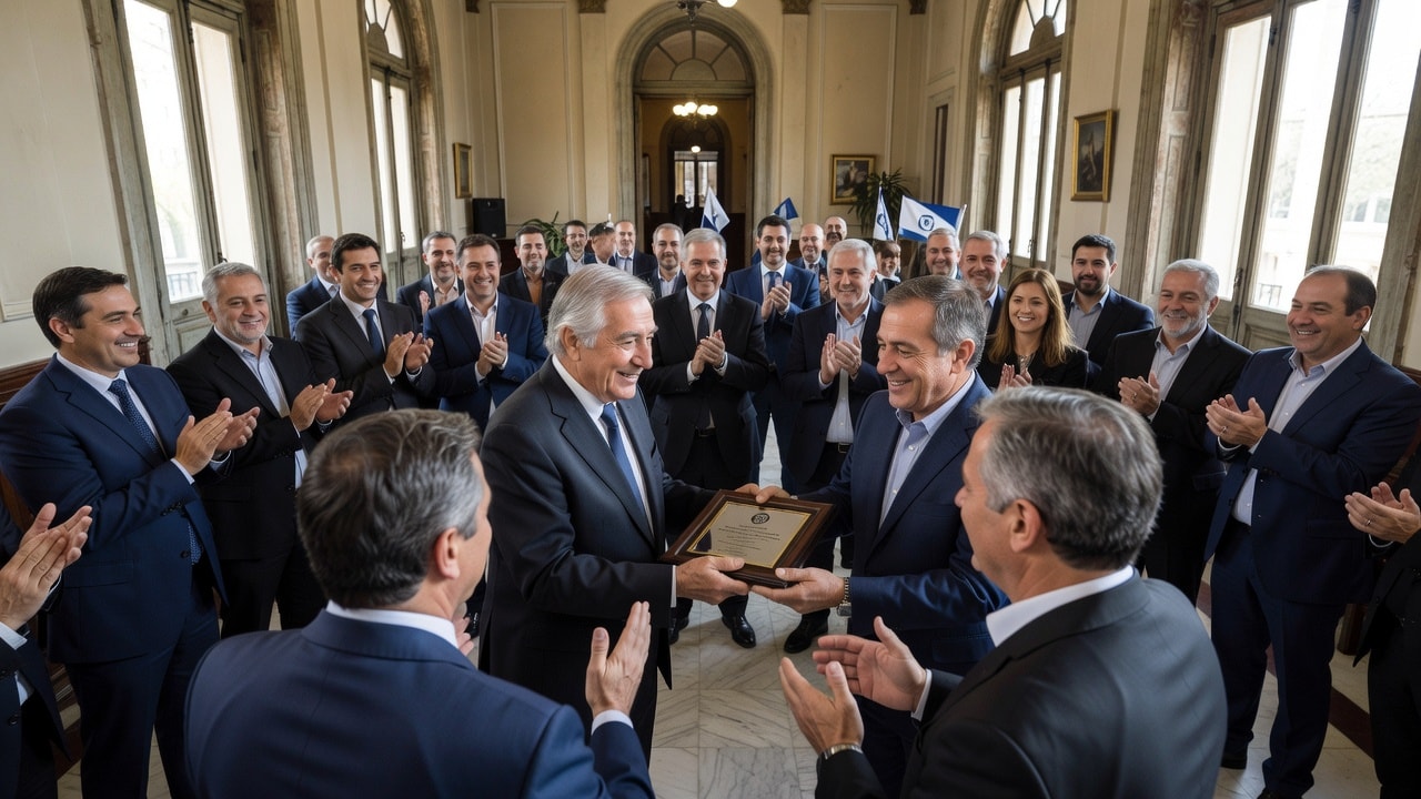 En la antesala de una elección “histórica”, UTHGRA homenajeó a su exsecretario general Norberto Oscar Ferrari