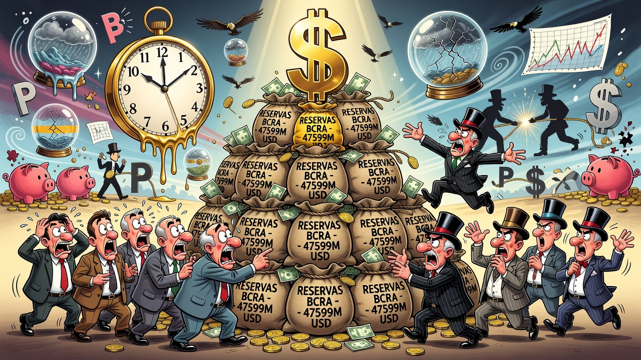 Image for Reservas internacionales del BCRA alcanzaron los 47599 millones de dólares