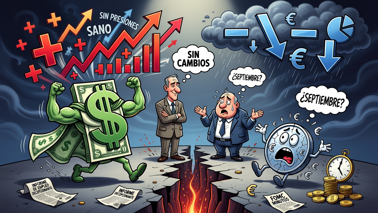 Image for Fed y BCE divergen en política monetaria y fortalecen al dólar