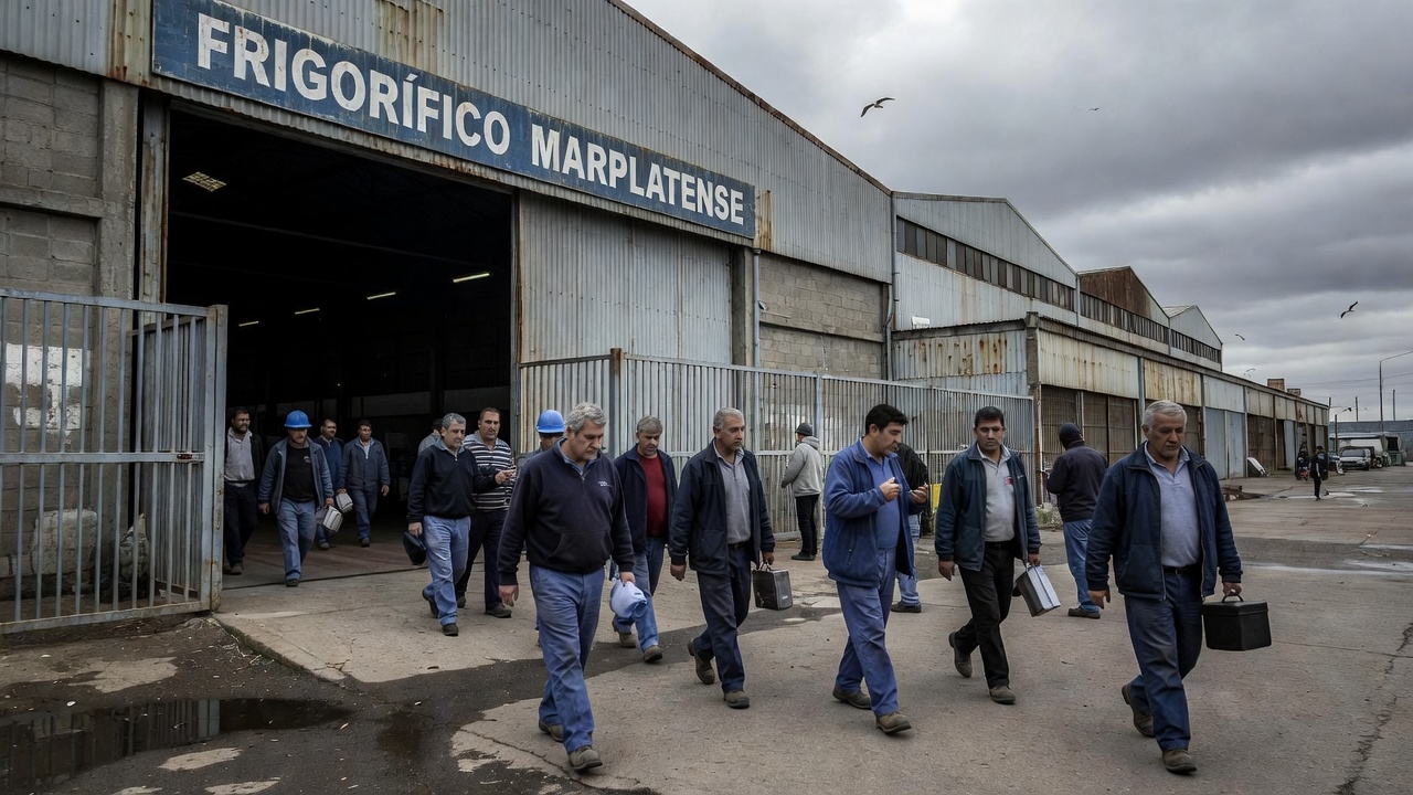 Image for La debacle del frigorífico marplatense que reabrió con la esperanza de exportar: después de 3 años, cerró definitivamente y despidió a todos sus empleados