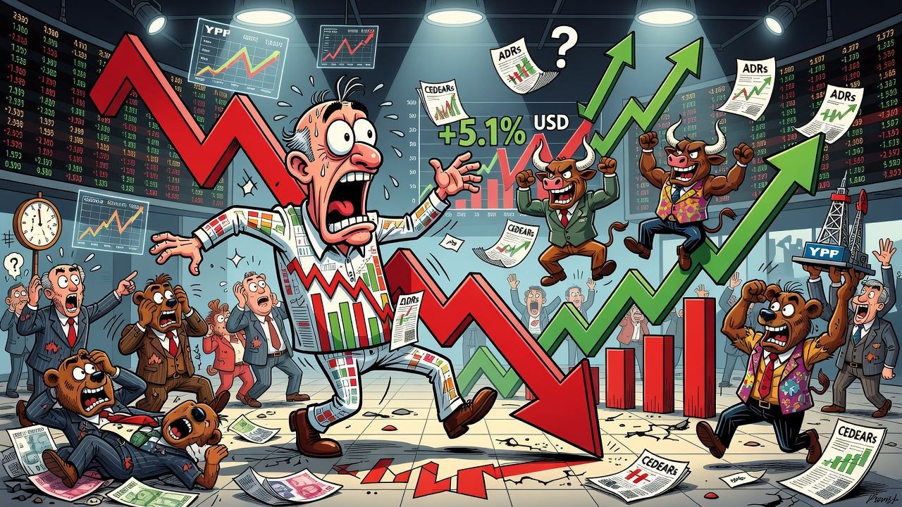S&P Merval cerró con una baja de 1,9% a 2.891.651 puntos