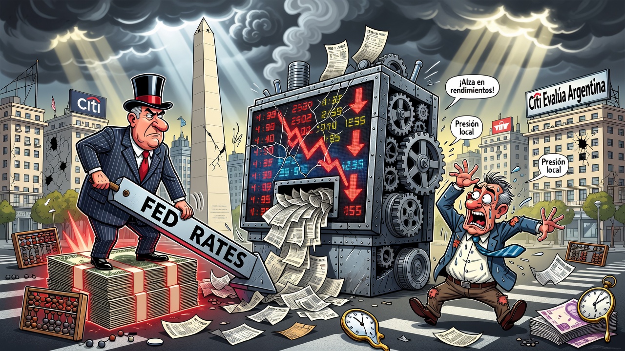 Merval opera bajo presión ante decisión de la Fed y alza en rendimientos