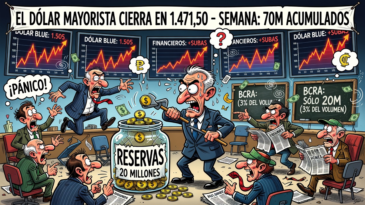 BCRA registró su menor compra diaria de dólares en casi cuatro meses