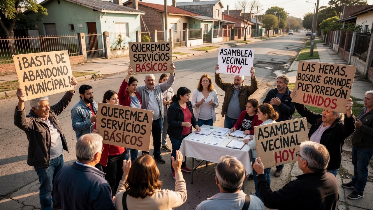 Vecinos del sudoeste de Mar del Plata vuelven a organizarse y denuncian abandono municipal