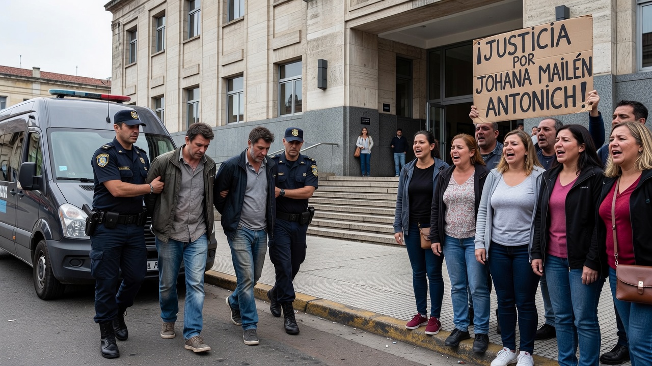Se negaron a declarar los dos acusados por el femicidio de Johana Mailén Antonich
