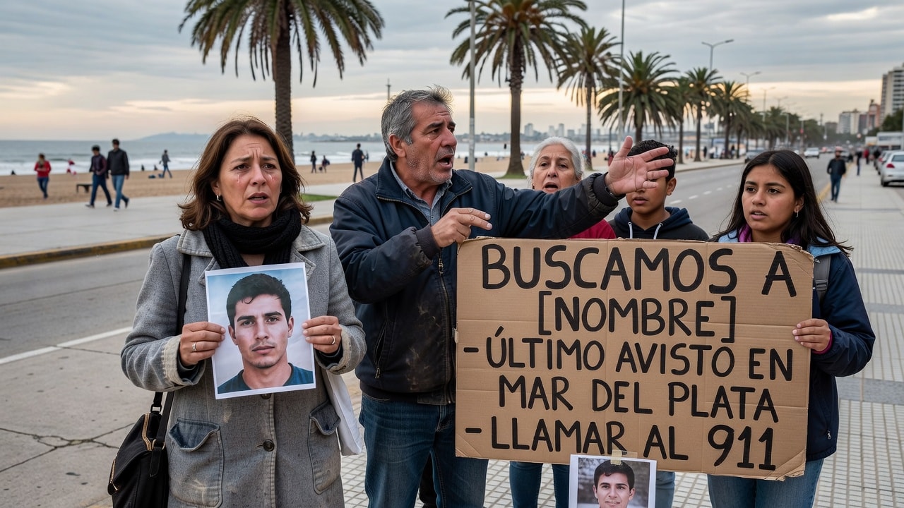 Buscan a un bahiense que viajó a Mar del Plata a trabajar y perdió contacto con su familia